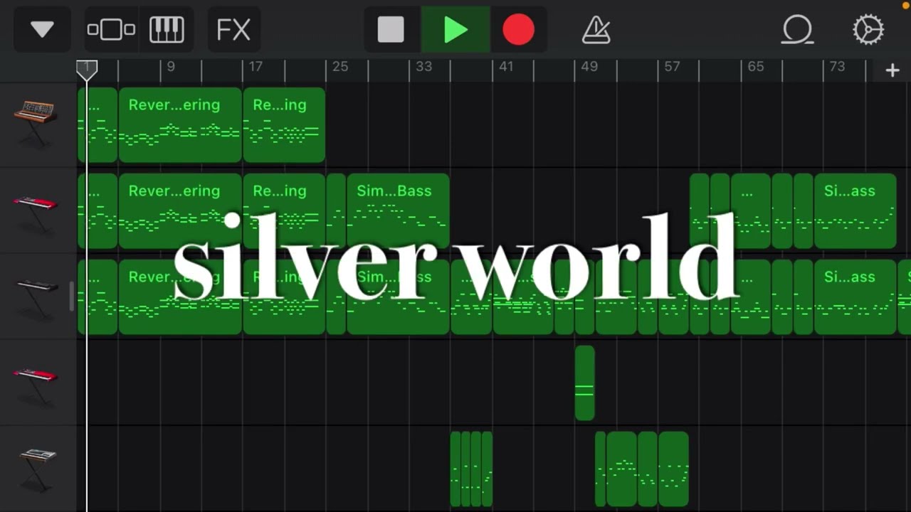 【garageband】silver world