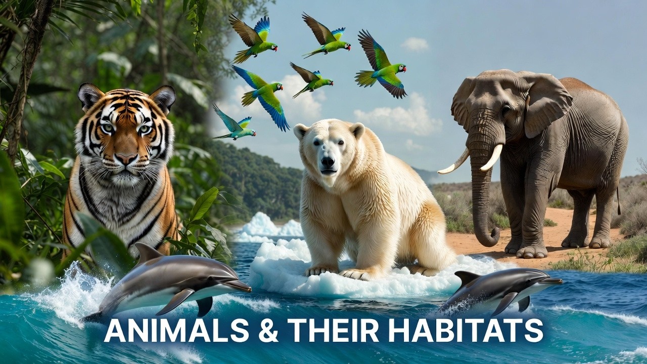 Realistic AI Wildlife | Animals in Their Natural Habitats