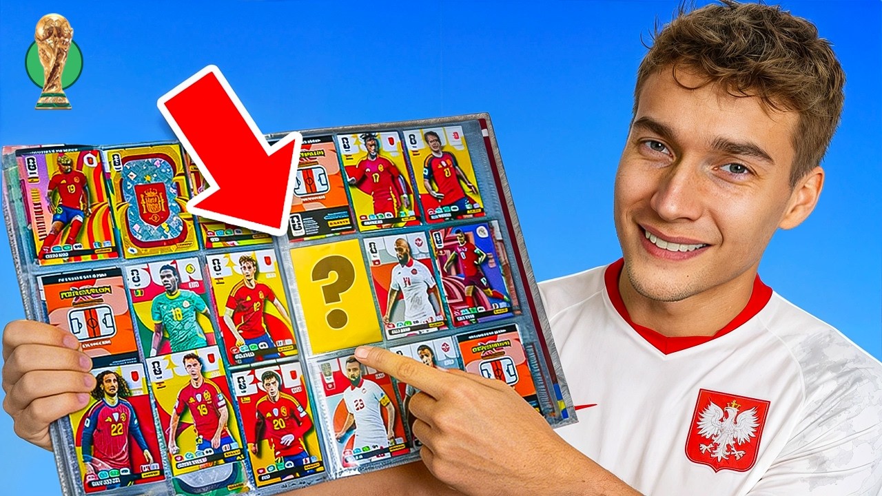 Zbieramy Cały ALBUM PANINI WORLD CUP 2026  1:3