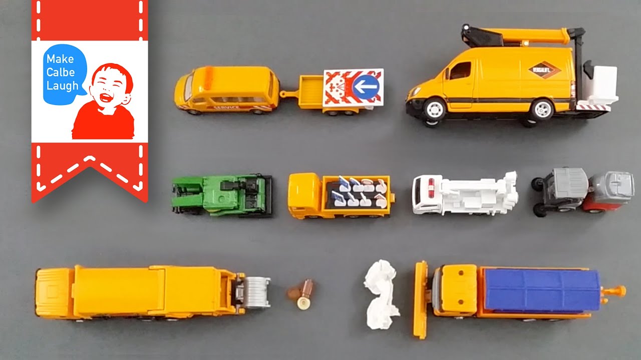Traffic control trailer Toys Cars for kids with other tomica siku toys