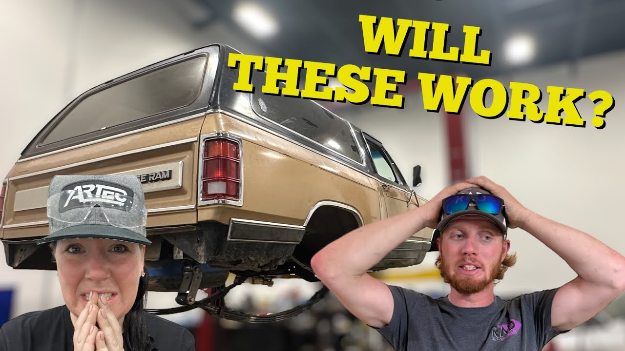 Massive Leaf Springs Finish The Ram Charger In The Rear
