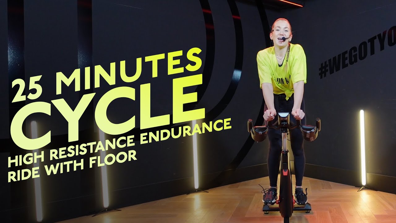 25 MIN | HIGH RESISTANCE ENDURANCE RIDE