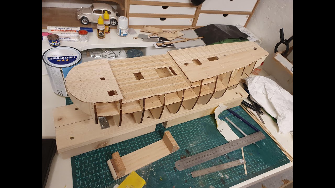 HMS Endeavour Baubericht Teil 1 Slideshow