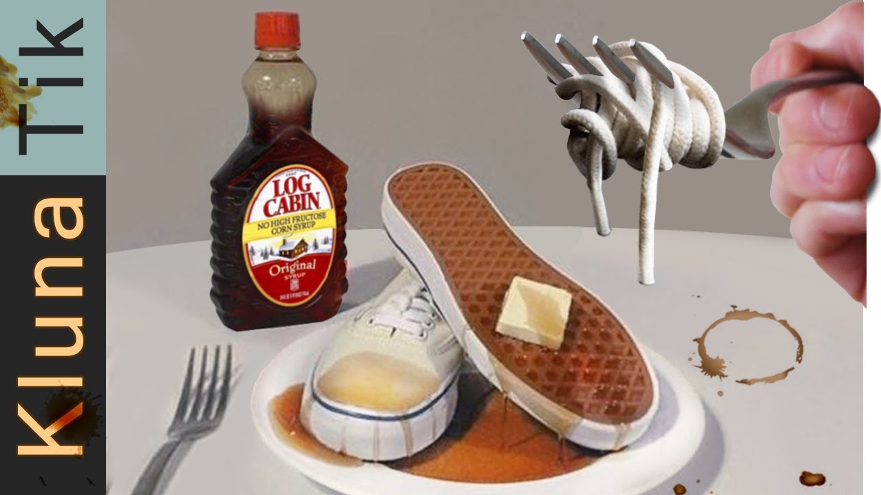 ASMR - EATING my old shoes! Cleaning sneakers and ATE them