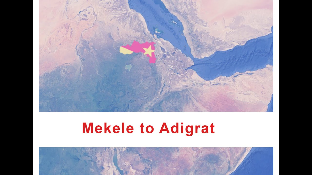 Mekele to Adigrat road LANDSCAPE, Tigray Region, Ethiopia