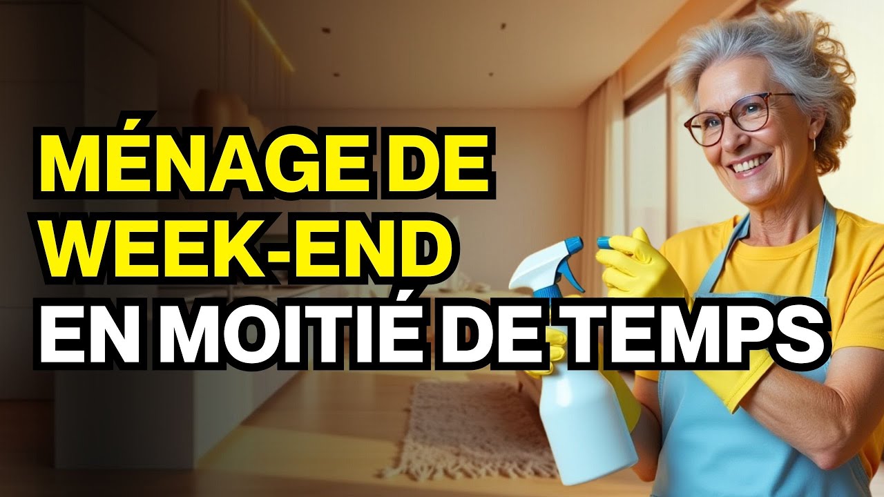 10 ASTUCES PROFESSIONNELLES Pour Un Ménage de Week-End en MOITIÉ DE TEMPS