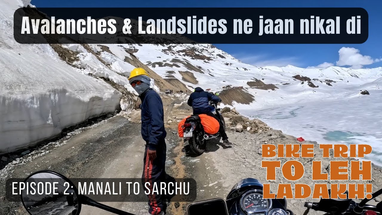 Manali To Sarchu Bike Ride | EP 02 | Delhi - Ladakh Bike Ride 2023 | RE Classic 350
