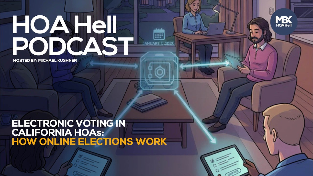 Electronic Voting in California HOAs