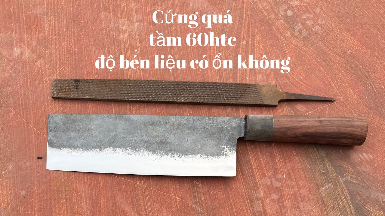 Quá trình làm dao thái từ thép chiếc rũa của nhật độ bén chưa từng gặp(zalo 0379929553)