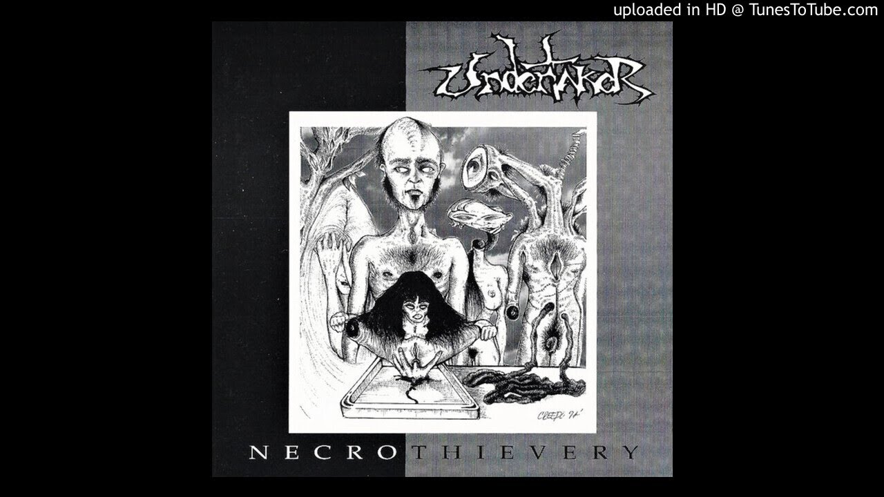 Undertaker Necro-Thievery 1994 Creepo records (USA, Englewood, Colorado)