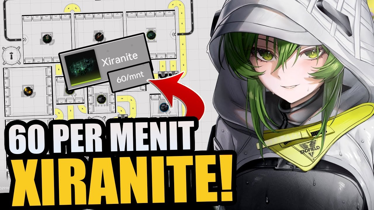 Guide Membuat Xiranite Dengan Cepat (60/Menit) Tutor plus Blueprint | AK Endfield