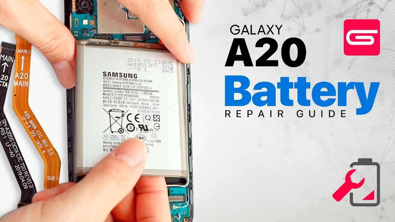 Замена аккумулятора Samsung Galaxy A20