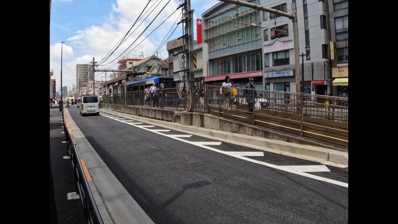 【東京】都電荒川線　小台〜荒川遊園地前を歩く