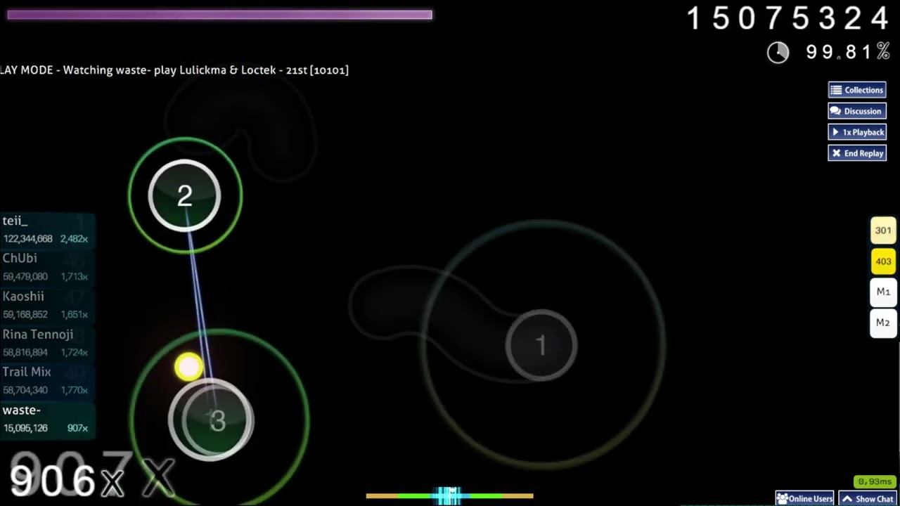Lulickma & Loctek - 21st [10101] FC 99.50% #10