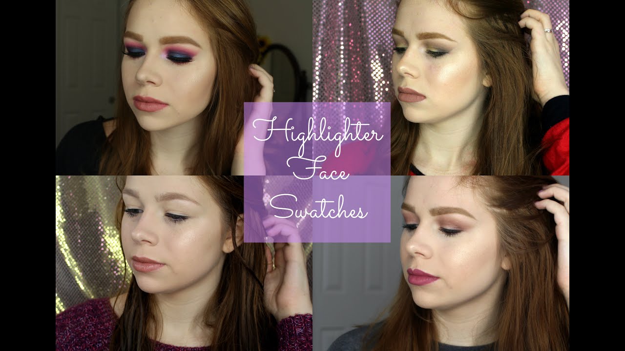 My Highlight Collection Face Swatches | Highend Powder Singles