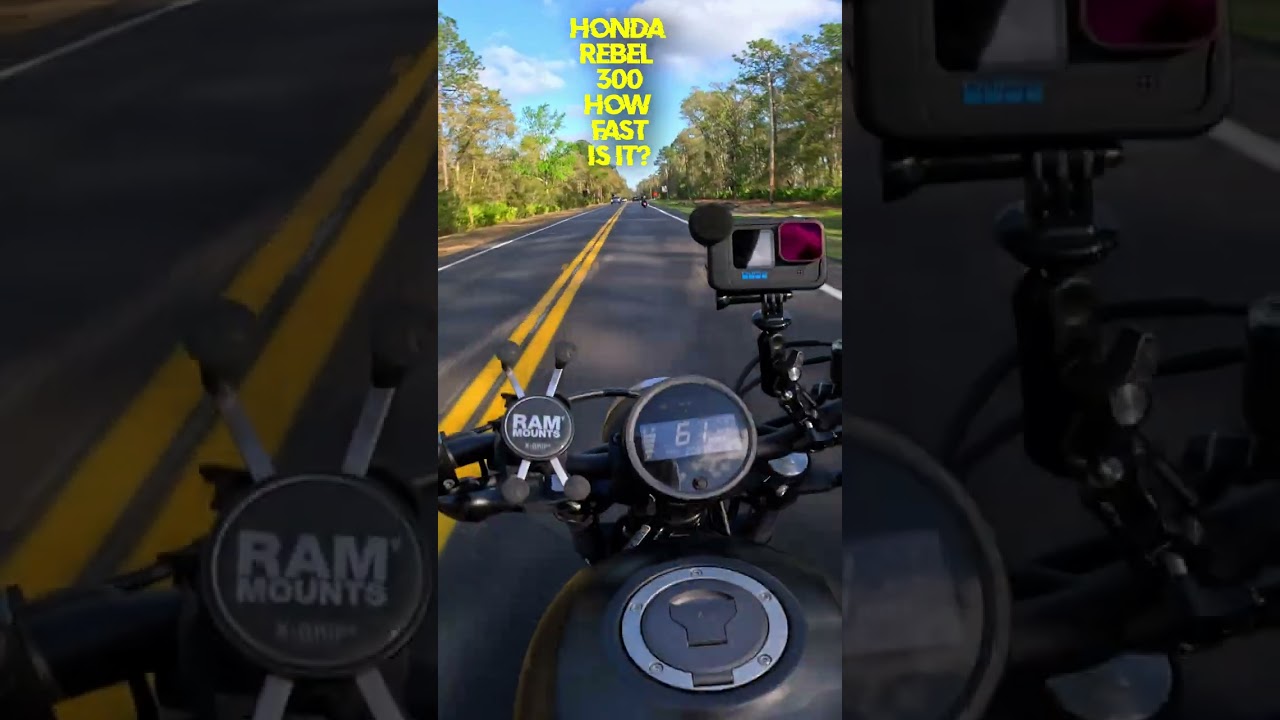 Jak szybka jest Honda Rebel 300?