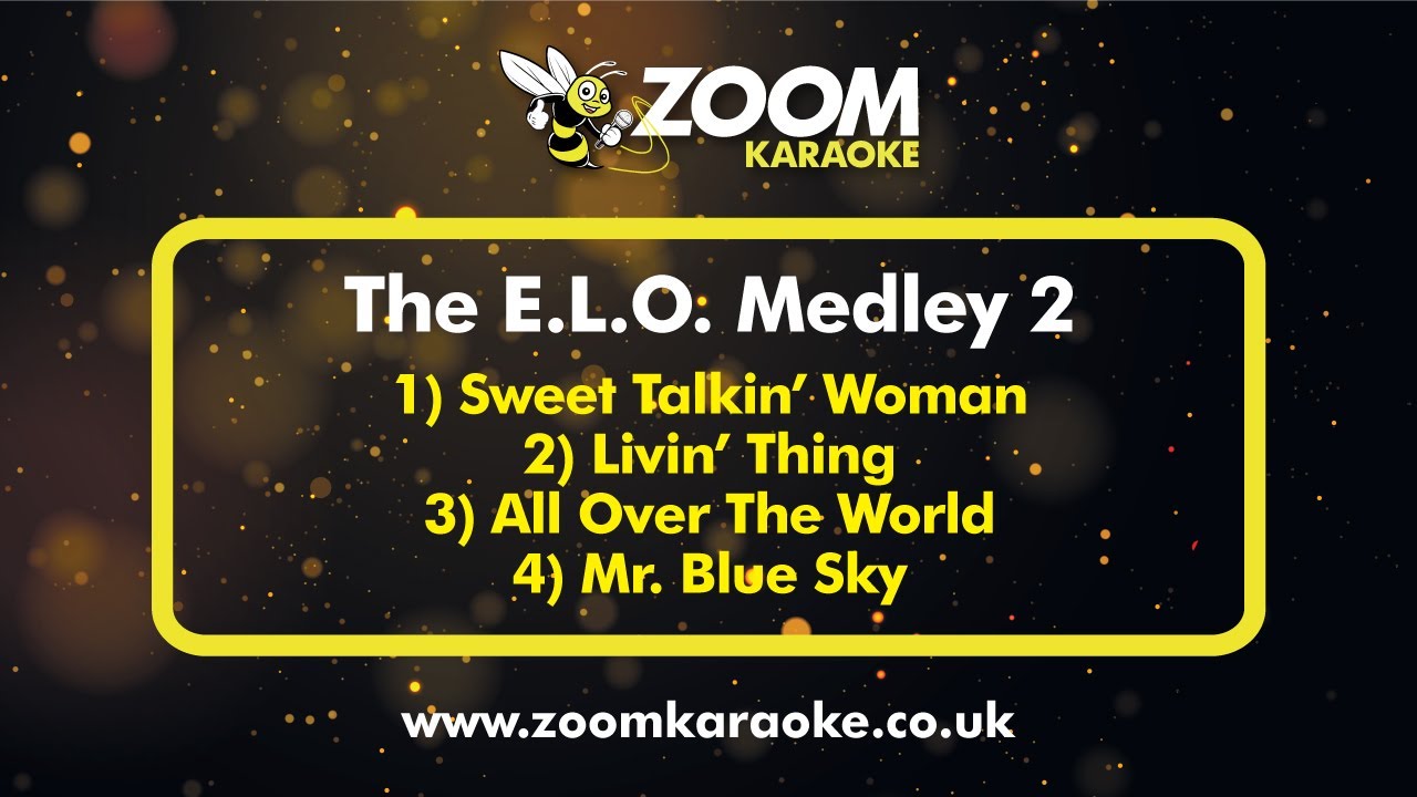 Electric Light Orchestra - The ELO Medley 2 - Karaoke Version from Zoom Karaoke