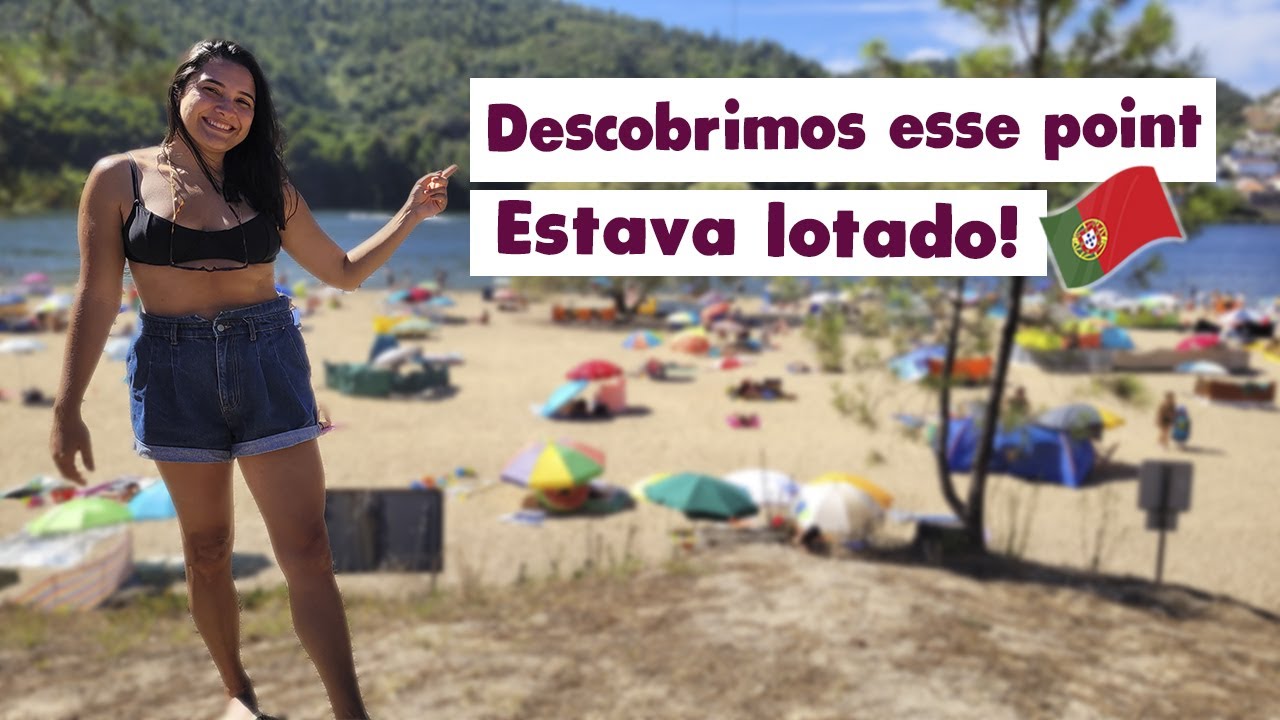 Verão em Portugal 🇵🇹  | Um dia na Praia Fluvial da Lomba