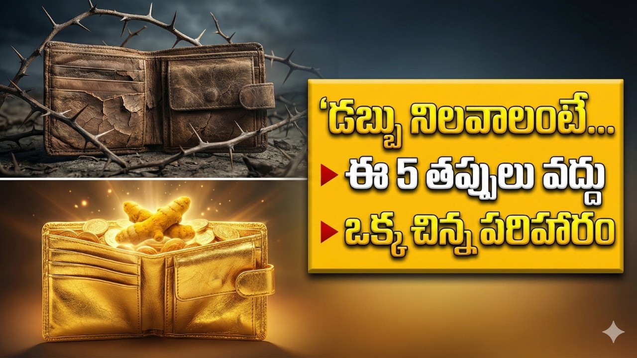 సాక్షాత్తు లక్ష్మీదేవి మీ పర్సులో స్థిరంగా ఉండాలంటే.. || Secrets for Permanent Wealth in Wallet