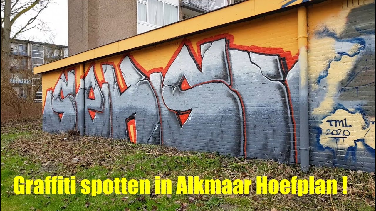 Graffiti spotten in alkmaar Hoefplan !