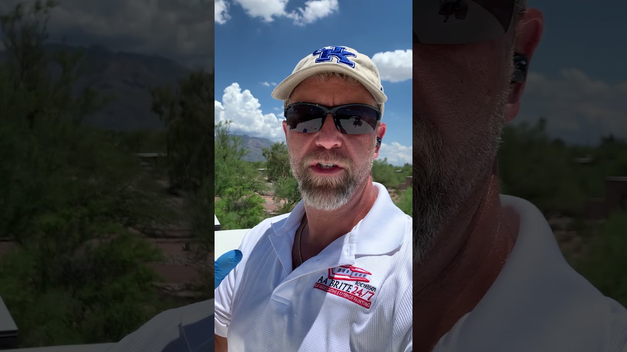 Applying Polyester Patches on Elastomeric Coated Roofs