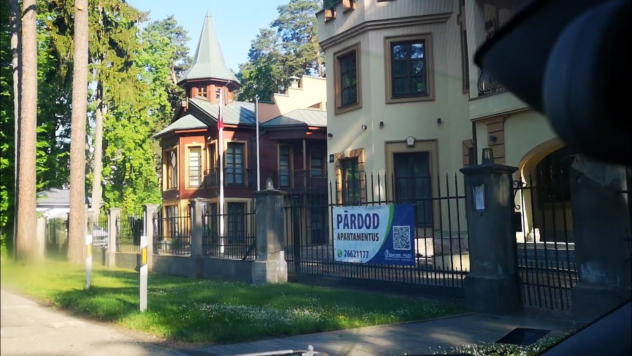 Юрмала. Улица Капу. Рынок. Цены на продукты