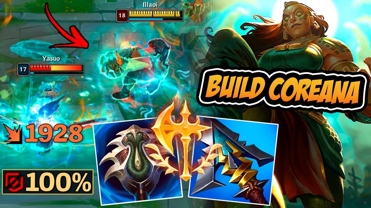 A NOVA BUILD COREANA DA ILLAOI DE LETALIDADE É IMORAL !! - LEAGUE OF LEGENDS