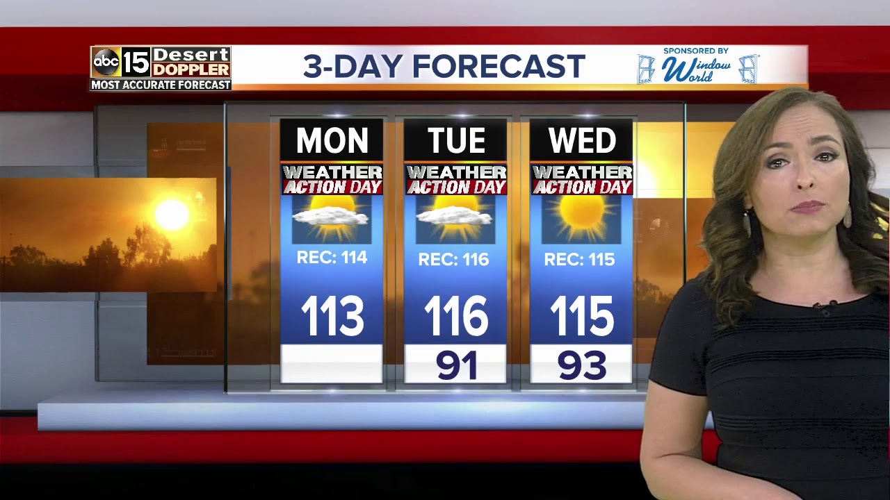 Dangerous heat wave in Valley