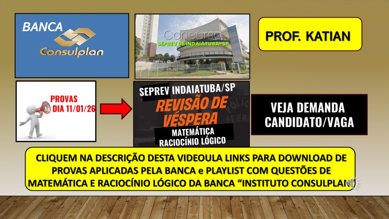 REVISÃO DE VÉSPERA-SEPREV -Serviço de Previdência e Assistência à Saúde dos Servidores de Indaiatuba