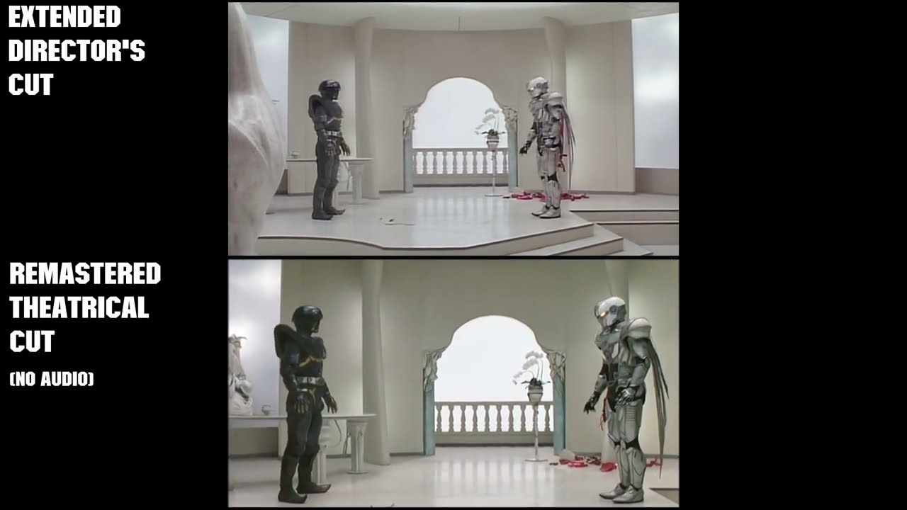 Hakaider vs Michael Fight - Director's Cut and Theatrical Cut Comparison