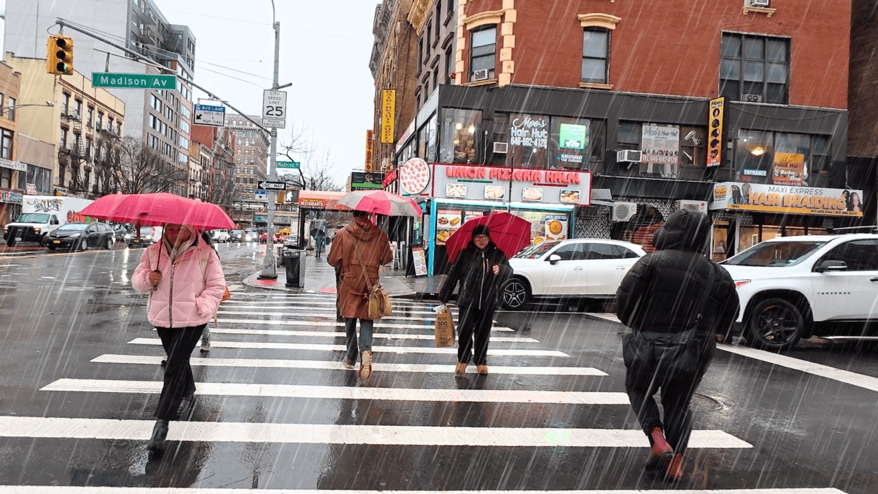 LIVE New York City RAIN Walk - Experience Manhattan!