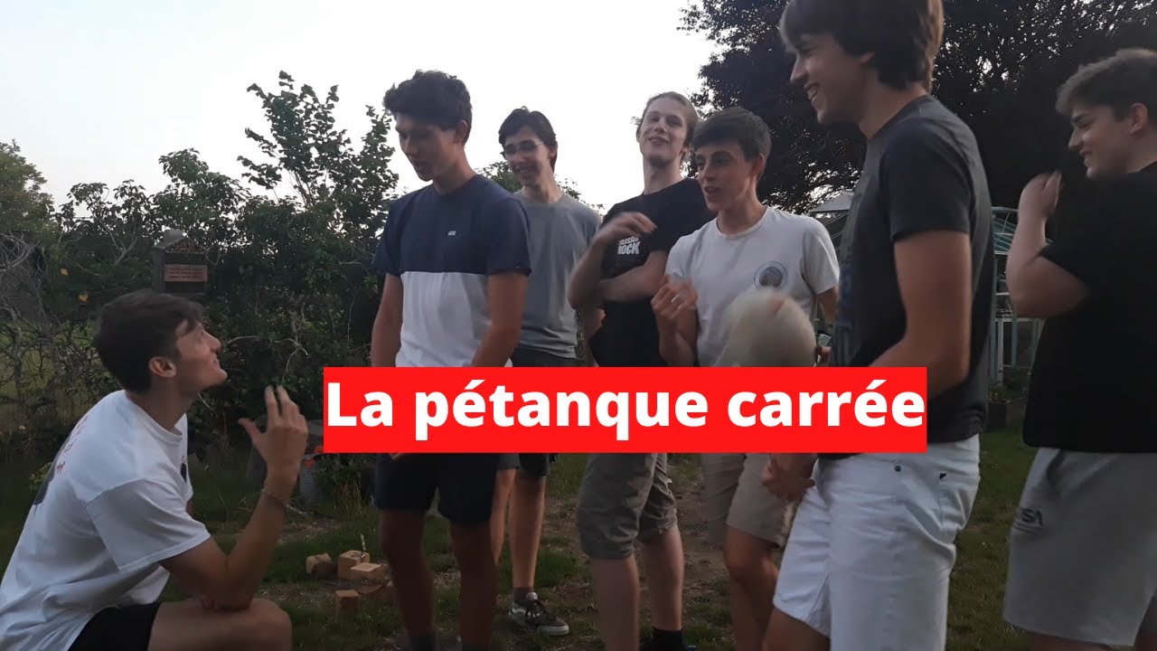 La pétanque carrée