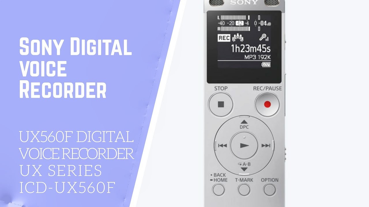 2019 Best Digital Voice Recorder | Sony Voice Recorder | Best Audio Recorder