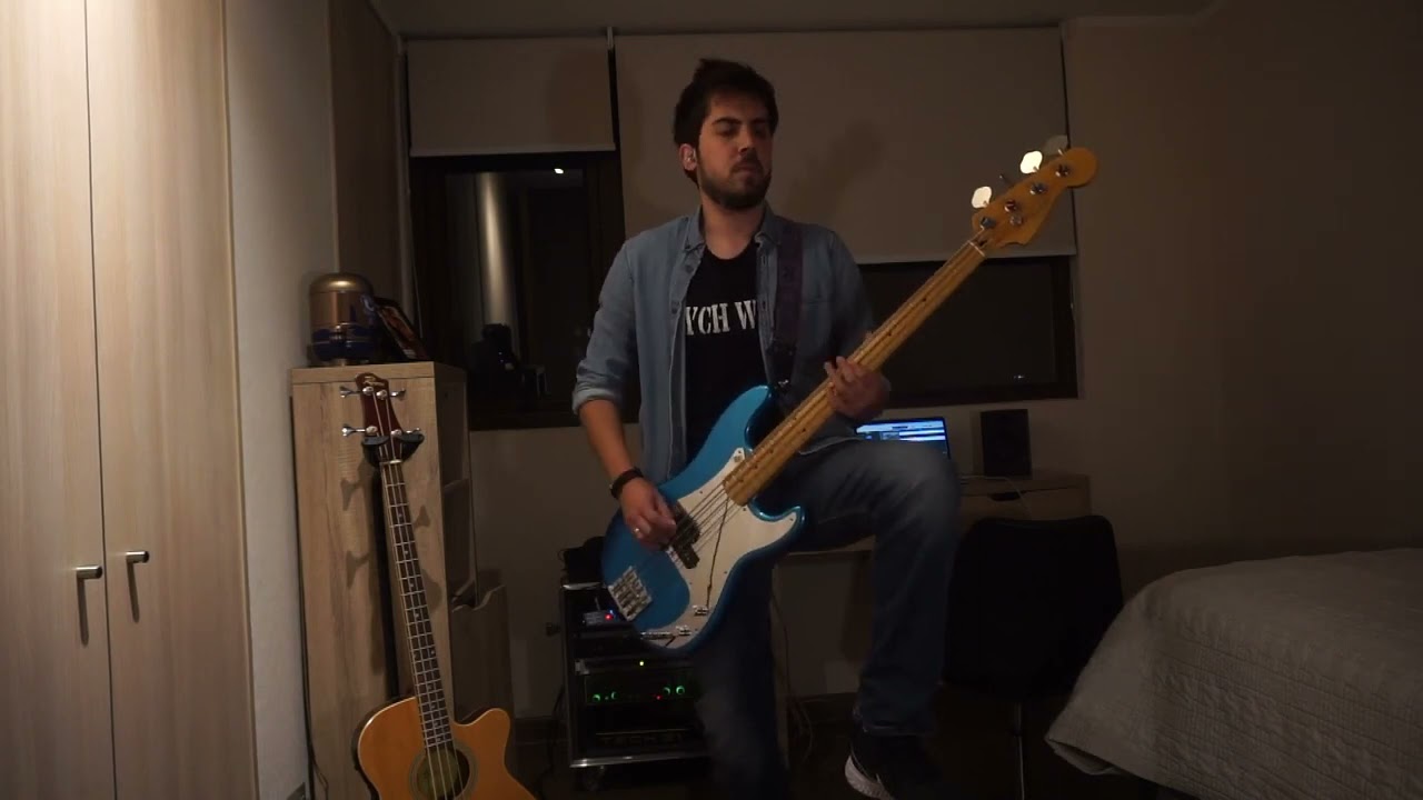 Hell on earth   Iron Maiden bass cover