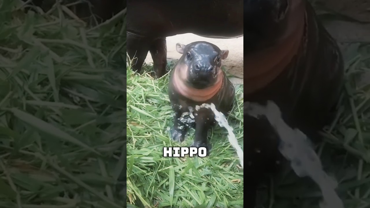 Which baby hippo do you want to adopt today? #hippo #pets #animals #cute