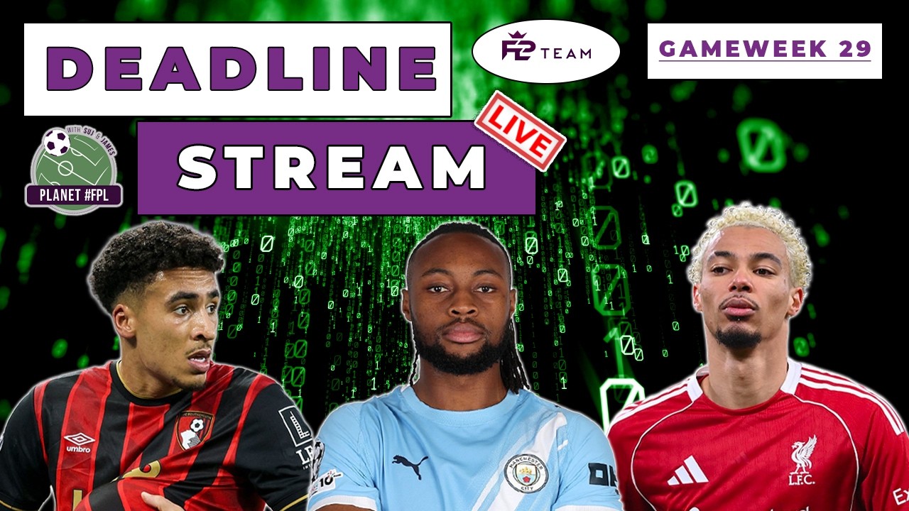 The Planet FPL GW29 Deadline Stream Live! In Partnership With FPL Team | Planet FPL 2025/26