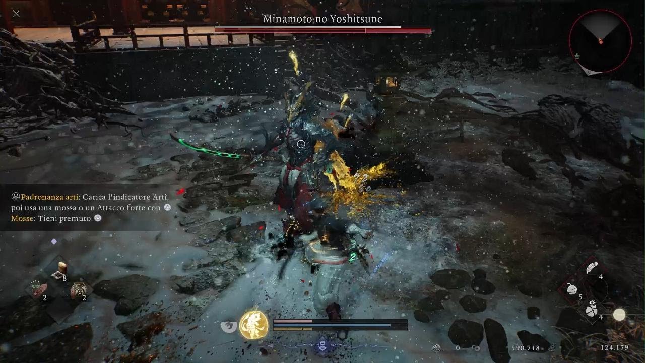 Nioh 3 Minamoto Boss Fight
