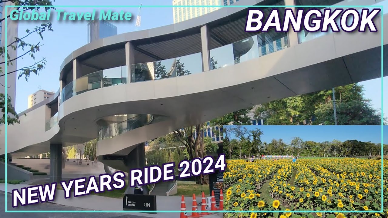 New Year's Day Bicycle Ride Through Bangkok