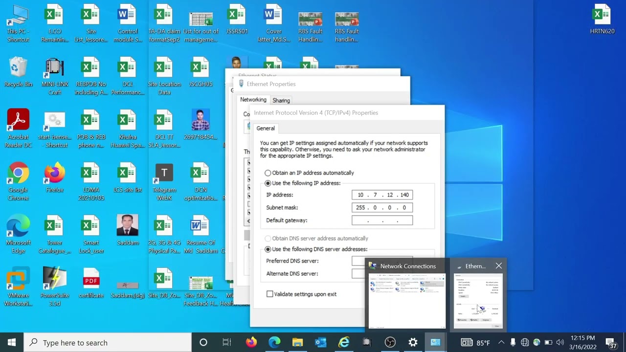 RTN Local login Process & NMS /DCN Connecting process of HRTN620 .