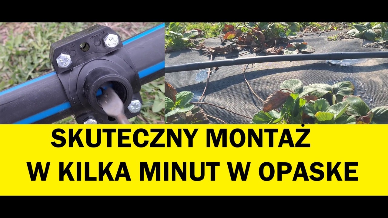 Jak Zamontować Nawodnienie Żeby Woda Nie UCIEKAŁA POLECAM OPASKI SIODŁOWE