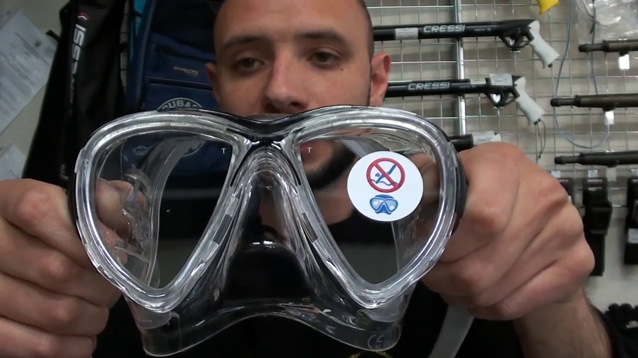 Маска Cressi-sub EVO Big Eyes CRYSTAL Batiskaf.ua