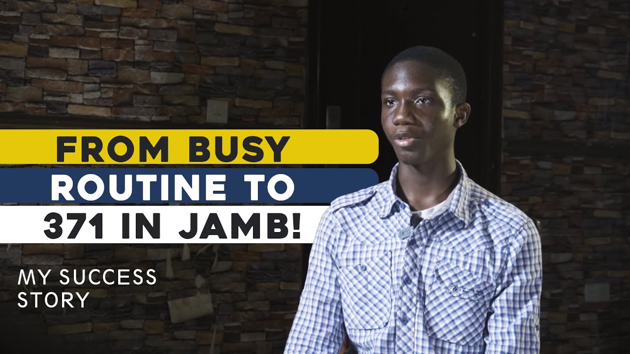 От рутины к 371 в JAMB! Алаби раскрывает свою формулу успеха в UTME