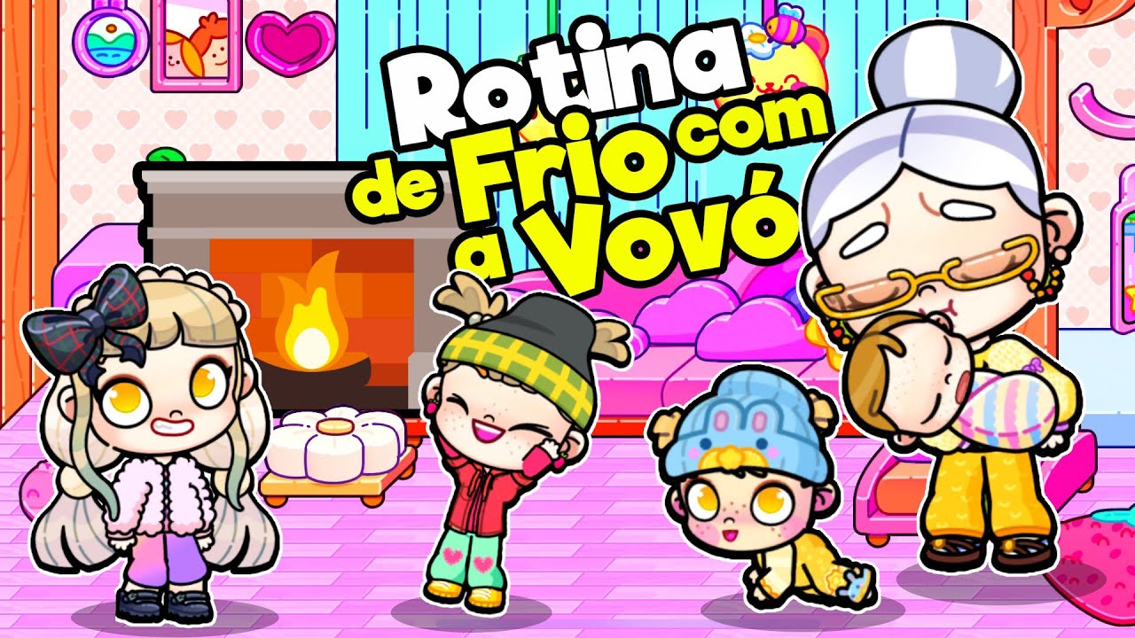 ROTINA DIA DE FRIO COM A VOVÓ | ROTINAS E HISTORINHAS AVATAR WORLD