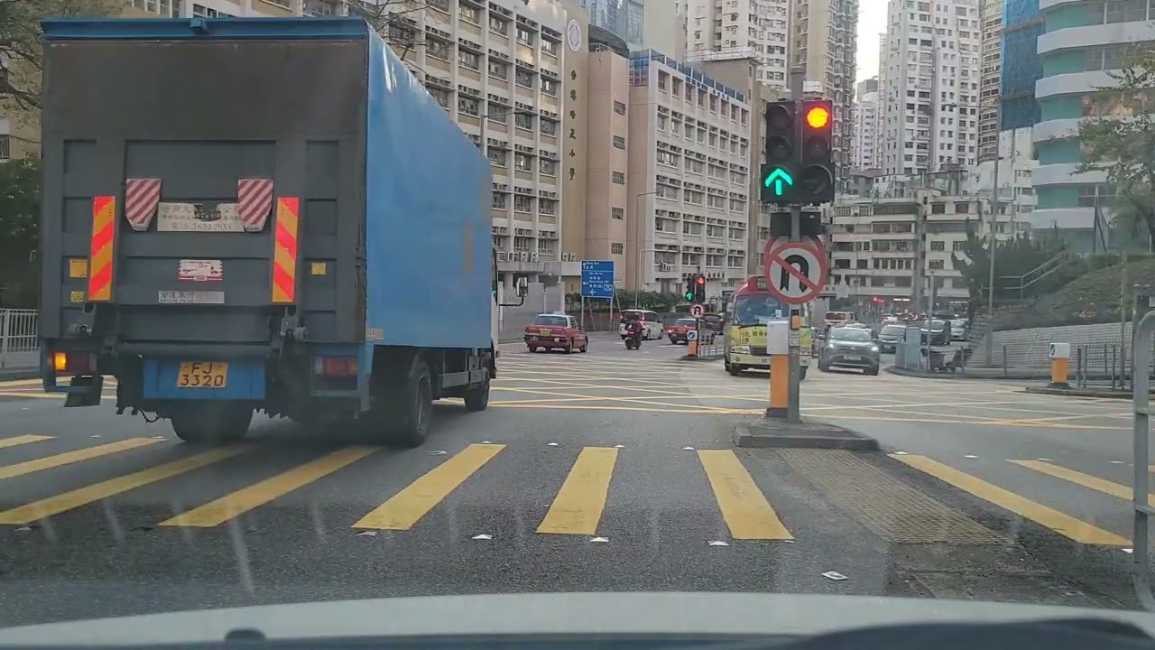 培正考車(路線二)/Pui Ching Road Driving Exam(Route 2)
