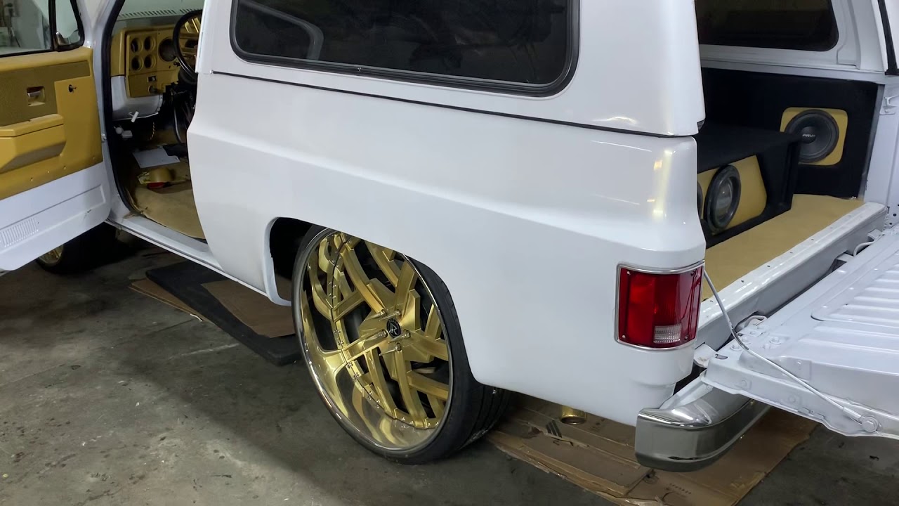 K5 Blazer одет так, чтобы впечатлить всю систему и новые дверные панели 🔥💯 @Soundsource Macon Ga