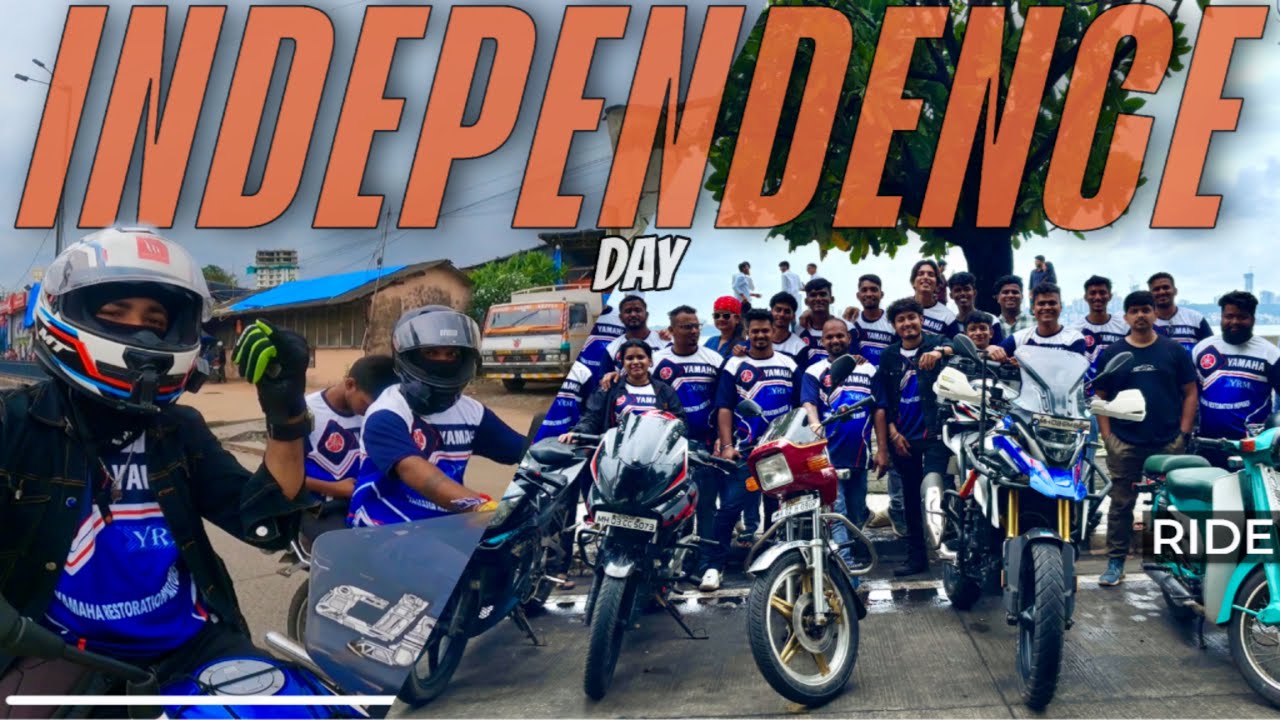 &ldquo;15 August 2025 Independence Day🇮🇳 Thrill Ride with a Yamaha 2-Stroke💨 Legend!&rdquo;