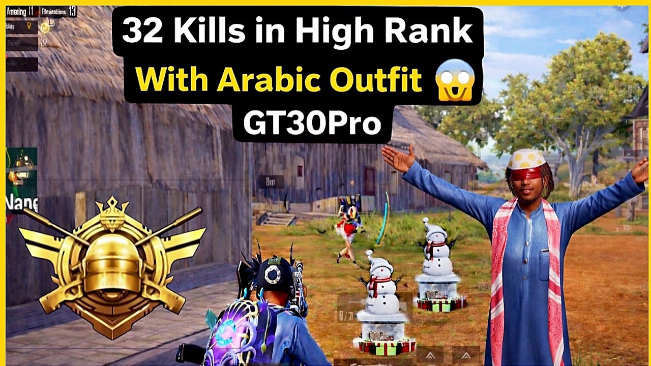 32 Kills Across Two High-Rank Matches on GT 30 Pro with Smooth Performance 🔥
