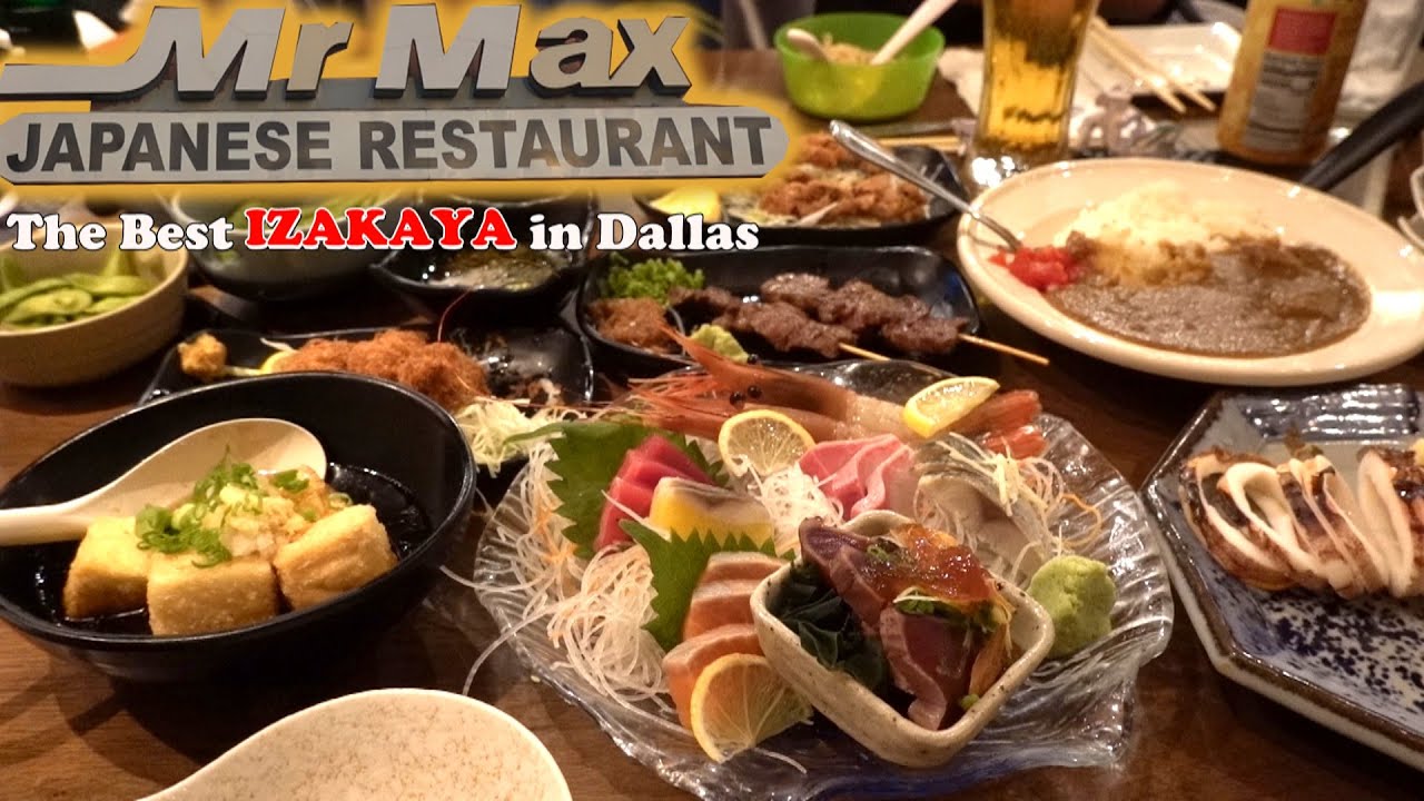 Authentic Japanese Dining Experience @ Mr Max Japanese Restaurant | The Best Izakaya in Dallas, TX