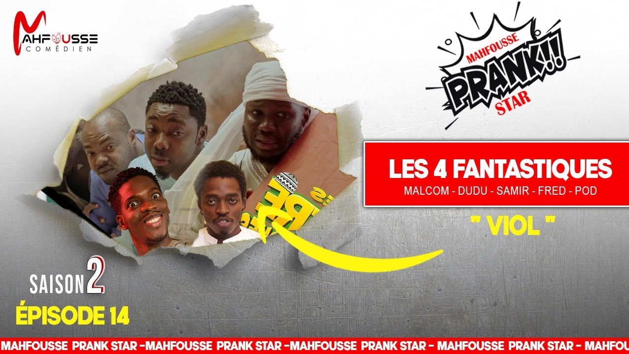 Prank Star Saison 2 épisode 14 Pod Dudu les 4 fantastiques ( Dudu mongui khekh )