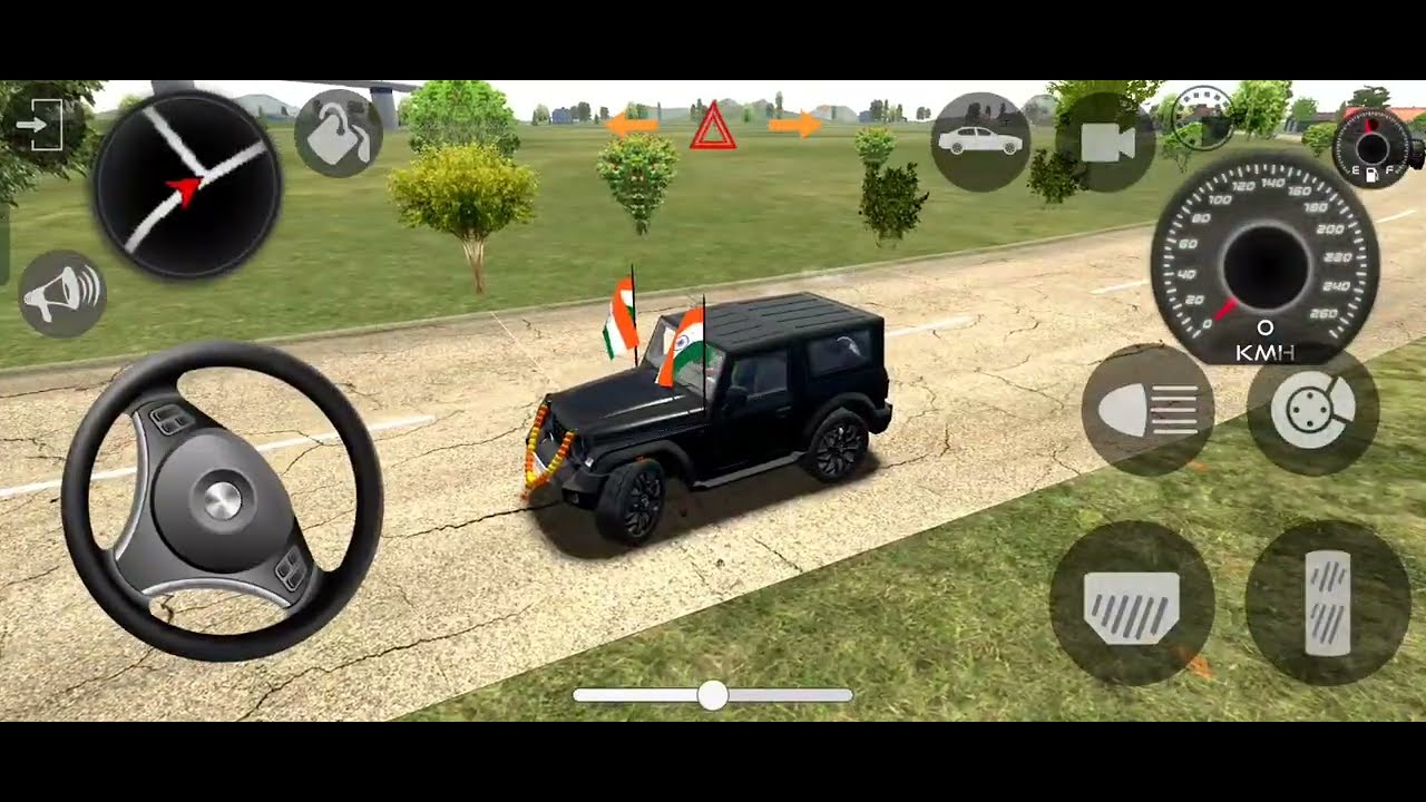 Modified Mahindra Thar😈Games:Indian Thar (Gadi Wala Games) Car Game Android Game - Android Gameplay
